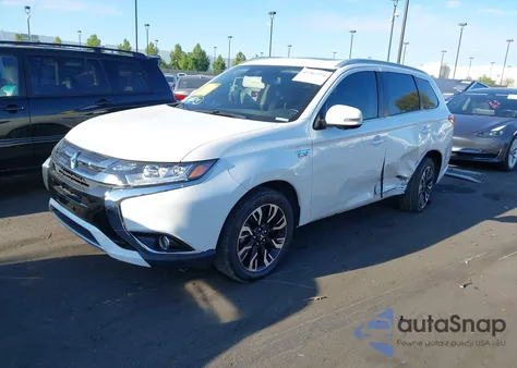 2018 Mitsubishi Outlander Phev Gt from USA, damaged, VIN JA4J24A53JZ043531